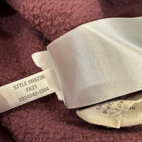 Madewell Cotton Blend Boxy Henley Sweatshirt Lounge / Medium - Picture 9 of 11